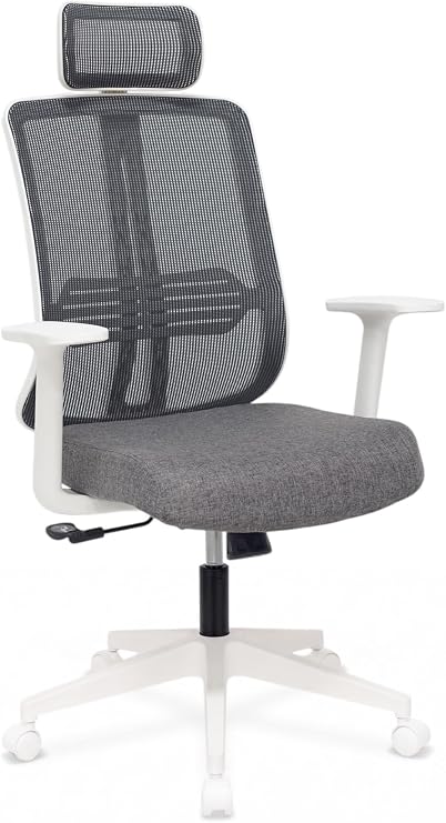 Zeon Büro Ofis Sistemleri // Comfort White Yönetici Koltuğu Ofis Çalışma Koltuğu