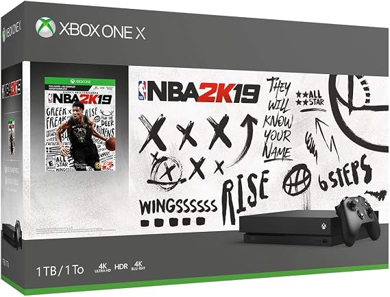 Xbox One X 1TB Console - NBA 2K19 Bundle 141 ［ Parallel Import ］