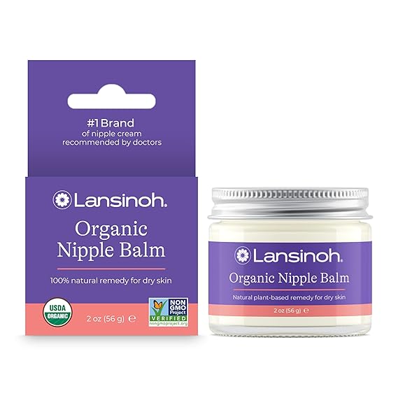 Lansinoh Organic Nipple Butter, 2 Ounces