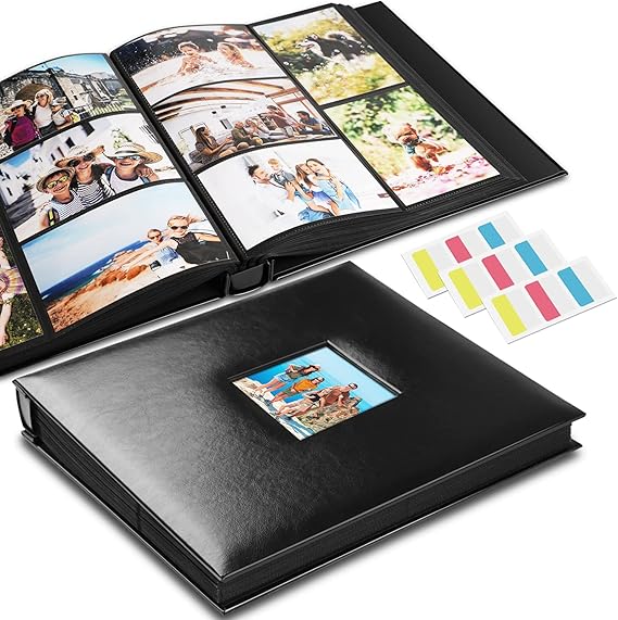 Photo Album 4x6 700 Pockets Extra Large Capacity Leather Cover
