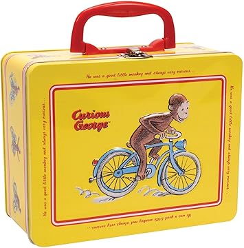 Curious George Tin Keepsake Box with Latch by Schylling
