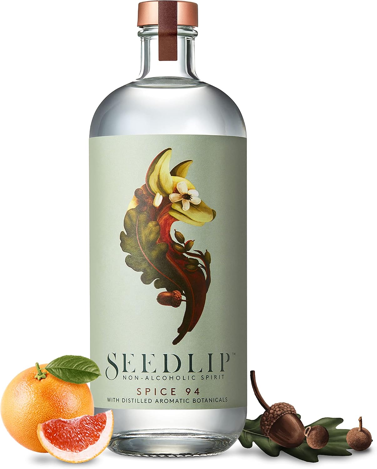 Seedlip Spice 94 – Alcohol Free Spirit | Calorie Free, Sugar Free, | Spirits Alternative | Non & Garden 108– Alcohol Free Spirit | Calorie Free