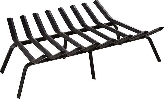Minuteman International Tapered Iron Fireplace Grate, 28-in x 17-in