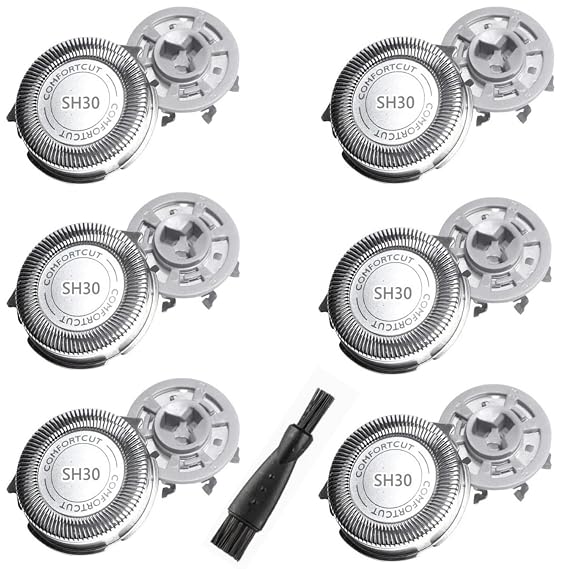 SH30 Replacement Heads Compatible with Philips Norelco Shaver Series 3000, 2000, 1000,SH30 Blades for Philips Norelco 2400, 3600, 3900