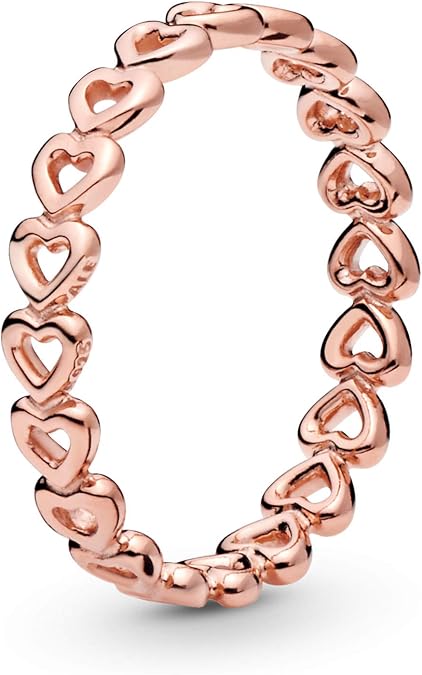 Pandora Band of Hearts Ring