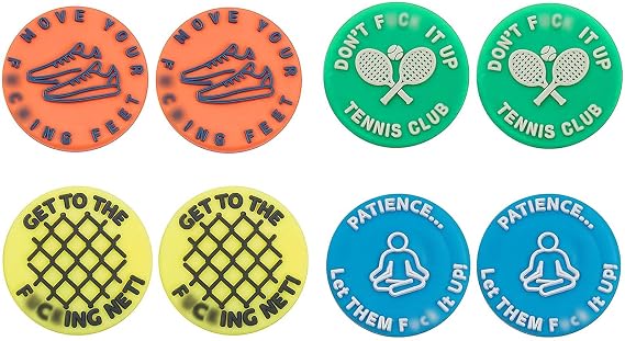 4PCS Tennis Vibration Dampeners