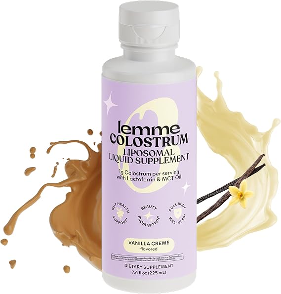 Lemme Colostrum Coffee Creamer for Gut, Skin, Hair & Healthy Aging