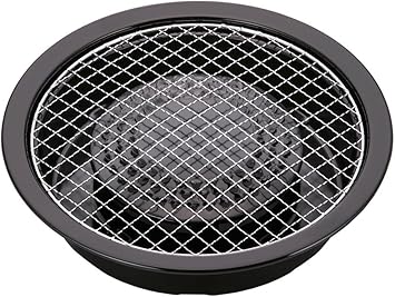Iwatani Korean Cookware Aburi Stove Top Grill Pan, Black, CB-P-AM3