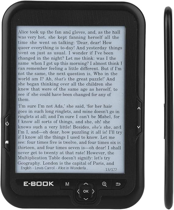 EBOOK Reader EInk 6 Inch 16GB Black for Convenient Reading Experience (8G)