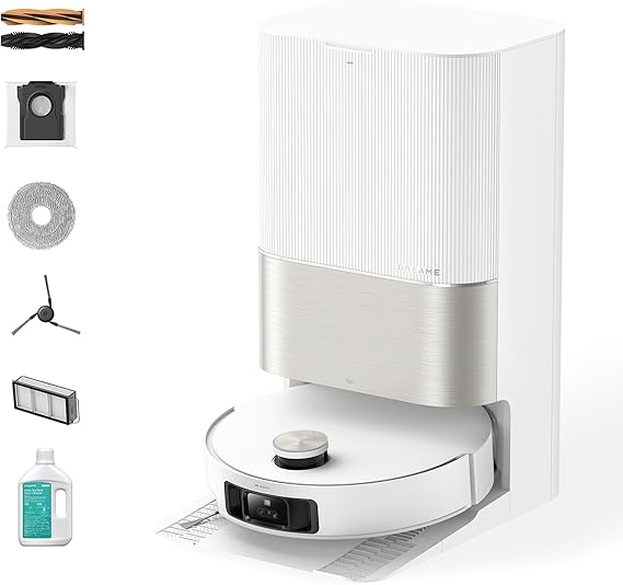 DREAME X50 Ultra Complete Robot Vacuum, 2.36 in(6cm) Obstacle Clear