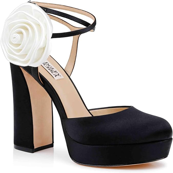 Badgley Mischka Women's Janessa Rosette Platform Pumps