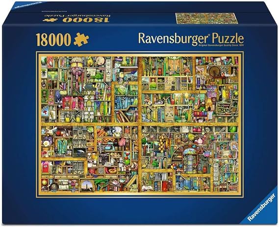 Ravensburger Puzzle, Bookcase, 18000 Parça