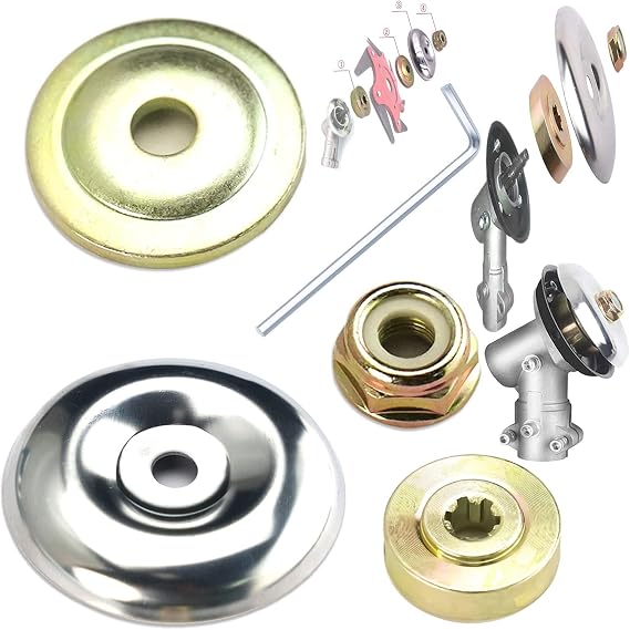 5Piece Set Trimmer Adapter Kit- Weed Kit, for Stihl Weed Trimmer Head Adapter for Lawnmower Blade,Used for Trimmer Head Lawn Mower Blade Adapter Nut Fixing Kit.