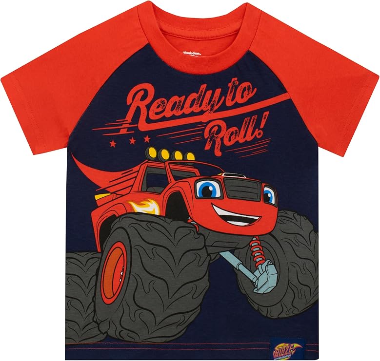 Blaze and The Monster Machines T Shirt Clothes for Boys | Monster Truck Shirt | Ages 2T to 8