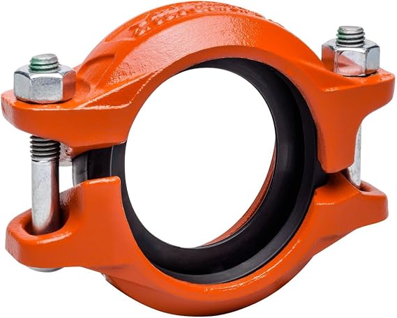 L030107PEN Grooved Model Coupling, Orange
