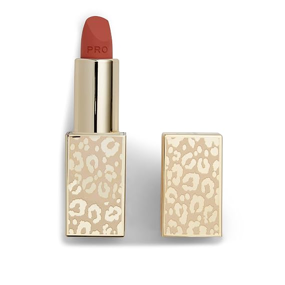 Revolution Pro New Neutrals Blushed Satin Matte Lipstick, Intensely Pigmented & Long-Lasting Lip Makeup, Vegan & Cruelty-Free, Reveal, 3.2g