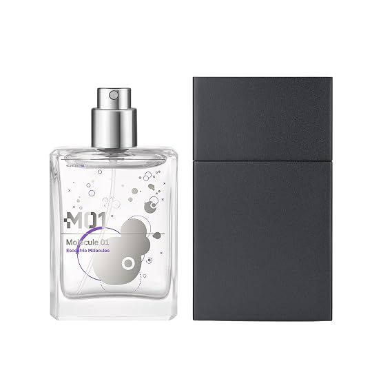ESCENTRIC MOLECULES Molecule 01-30ml Portable - Pure Iso E Super Fragrance - Minimalist, Velvety, Woody, Radiant - Intermittent Personal Skin Scent Signature