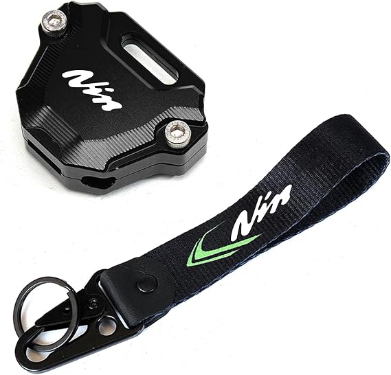 Fit For Kawasaki Ninja 650 Ninja 500 Ninja 400 Ninja 1000SX ZX-10R ZX-6R ZX4RR CNC Motorcycle Key Case Cover Keyring