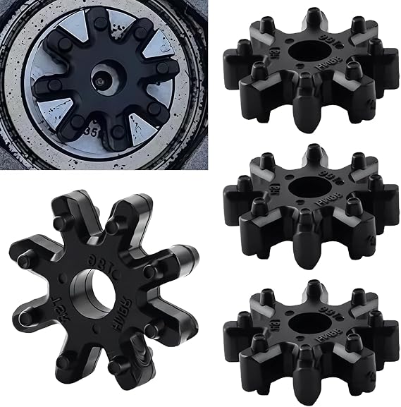 4 PCS Flexible Coupling, Steering Column Coupler, 563152K000FFF Steering Machine Steering Column, Flex Coupler Replacement, Power Steering Motor Shaft, Compatible with KIA K3/K5, Rondo, Rena, Forte