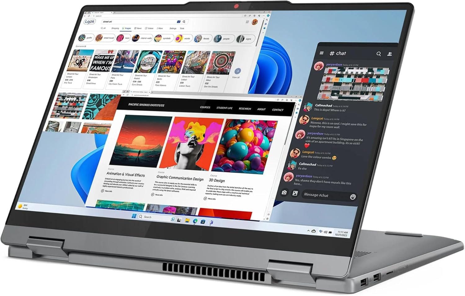 Lenovo IdeaPad 5 2-in-1 Laptop, 2024, 14 1920 x 1200 Touch IPS, Intel-10 Core 7 150U, 16GB LPDDR5, 1TB SSD, Windows 11 Pro, Backlit Keyboard, Wi-Fi 6, Bluetooth 5.2, 1080p FHD Camera, Luna Grey