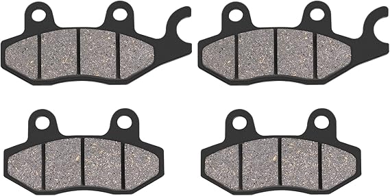 Road Passion Semi-metallic Front Brake Pads Set Replacement for YAMAHA YBR 250 (5D11/3/4) 07-11/ ZONTES ZT125-8A Tiger 09-15(2pcs)