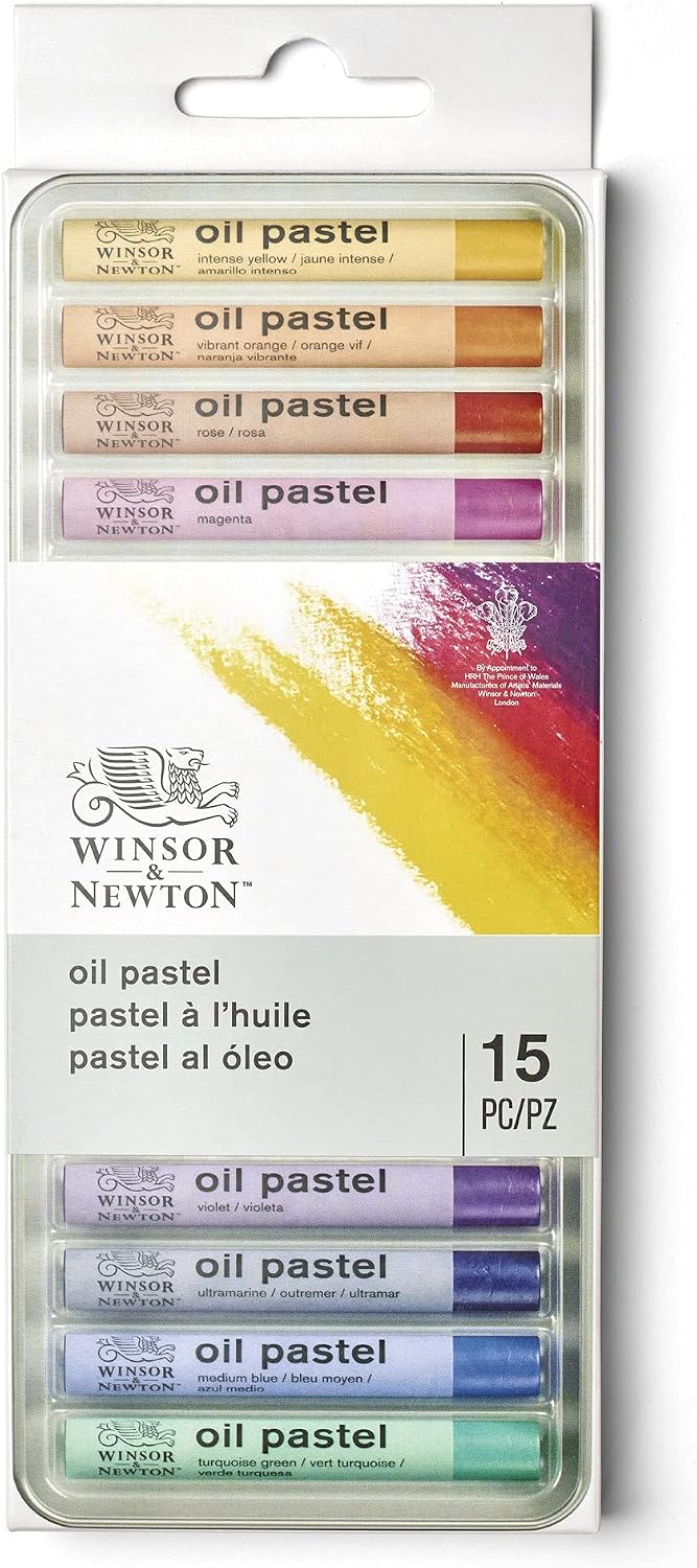 Winsor & Newton Professional Oil Pastel, Set of 15