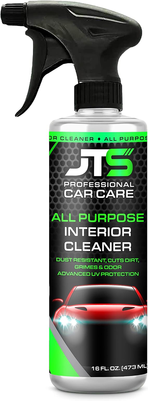 Total Car Interior Cleaner for Vehicle Detailing & Restoration All Purpose Solvent & Car Dashboard Cleaner Seats Upholstery Leather Shine Plastic Vinyl and More | Matte Finish (16 Fl Oz)
