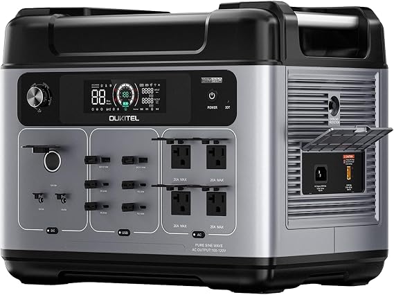 OUKITEL P2001 Pro 3200W/2048Wh Power Station,