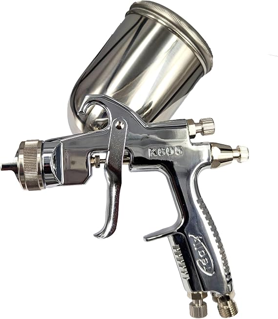 LVLP Gravity Feed Spray Gun, 1.3mm Nozzle, 400cc Cup