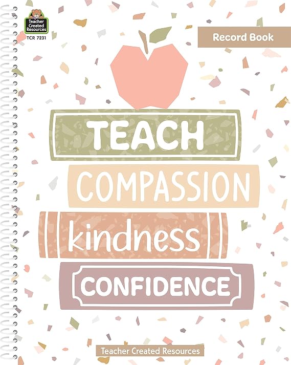 Teacher Created Resources Terrazzo Tones Record Book (TCR7231)