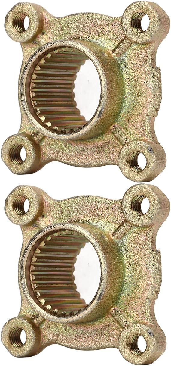 Rear Axle Hub 4 Bolts Wheel Hub ATV Wheel Axle Hub Wheel Rear Axle Hub 2 Pieces Wheel Rear Axle Hub 28 Tooth Spline 4 Bolts 50 110 150 Quad Bike ATV Kart