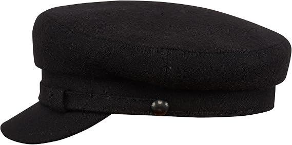 Sterkowski Maciejwka Model 2 Fisherman Wool Fiddler Cap for Men and Women, Warm Captain Cap