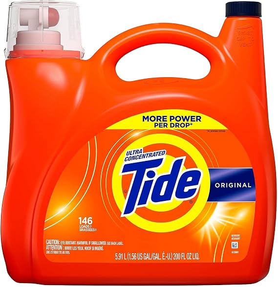 Tide 8317 High Efficiency Laundry Detergent, 170 Fl. Oz. 110 Loads