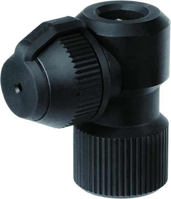 Topeak Nano Airbooster L Head Only CO2 Bicycle Tyre Inflator, Black