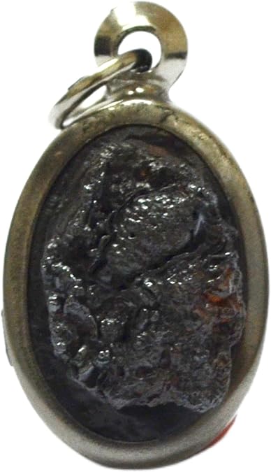 Thailand Miracle Jewelry Magic Sacred Natural Stone Leklai Lp Somphon Thai Amulet Pendant for Success Rich with Amulet Necklace