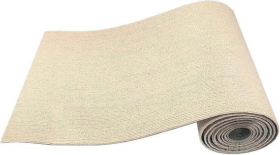 15.7"x39.4" Trimmable Cat Scratching Post Carpet, (Khaki) Cat Scratching MatCat Carpet Replacement Cat Wall Furniture Steps for Cat Tree Shelf Shelves Steps Couch Furniture Protector