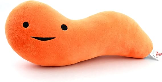 I Heart Guts Appendix Plush - 10.5" Cute Educational Organ Toy for Appendicitis & Appendectomy - Funny Get Well Recovery Gift for Surgery Nurse Patients & Medical Student STEM Anatomy Plushie