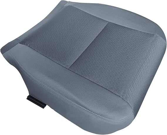 Dunhil Driver or Passenger Bottom Side Cloth Driver Bottom Side Seat Cover for Chevy Avalanche Silverado GMC Sierra Yukon Suburban Tahoe 2007 2008 2009 2010 2011 2012 2013 2014(Grey)