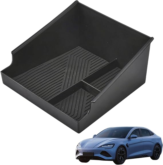 Car Center Console Organizer for BYD Seal 2022, Multi-Functional Center Console Organizer Tray Box Armrest Box Car Interior Accessories