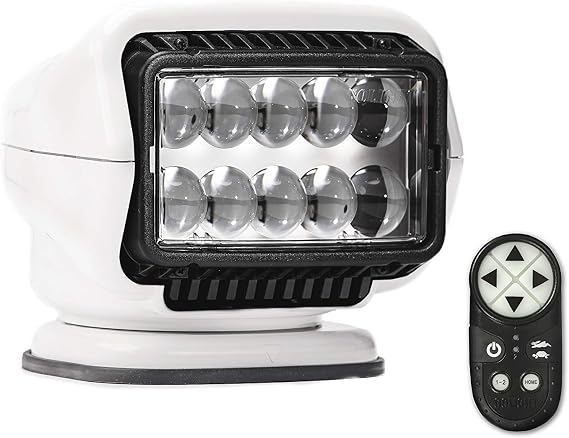 Golight 30004ST Stryker Led Permanent Mount Wireless Handheld Remote-White