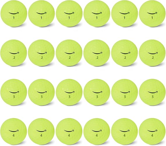 Amazon Basics Core Soft Golf Balls