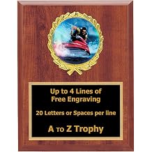 Trophies Wave Runner Plaque Awards 5x7 Wood Jet Ski Trophy Free Engraving