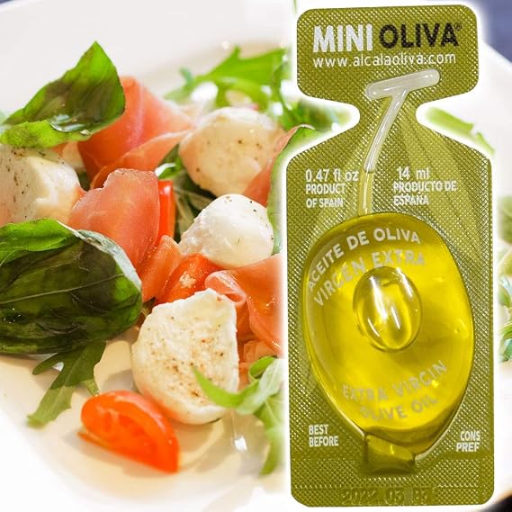 Costco Extra Virgin Olive Oil MINIOLIVE Individually Wrapped 12.82g x 20 pieces Loose