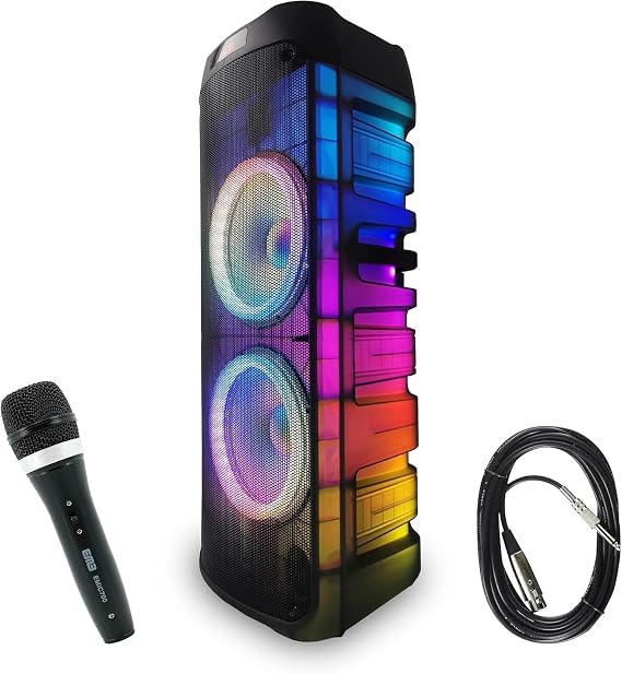 EMB PKL6000 2000W 2x12 PA Rechargeable Trolley Speaker System