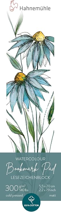 Hahnemuhle Watercolour Bookmark Pad