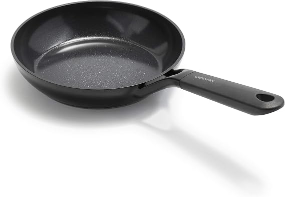GreenPan SmartShape Healthy Ceramic Non-Stick 20 cm Frying Pan Skillet, PFAS-Free, Induction Suitable, Oven Safe, Black