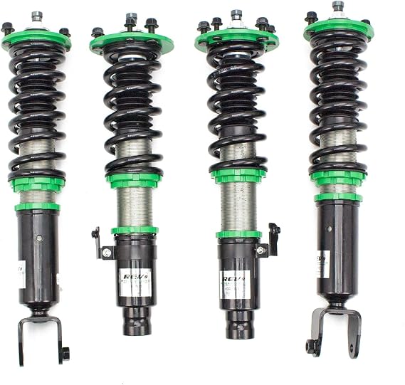 Rev9 R9-HS2-038_1 compatible with Honda Accord (CP/CS) 2008-12 Hyper-Street II Coilover Kit w/ 32-Way Damping Force Adjustment Lowering Kit, 32 Damping Level Adjustment, Ride Height Adjustable