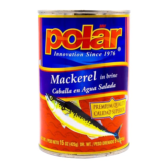 MW Polar Wild Caught Mackerel In Brine, 15 Oz