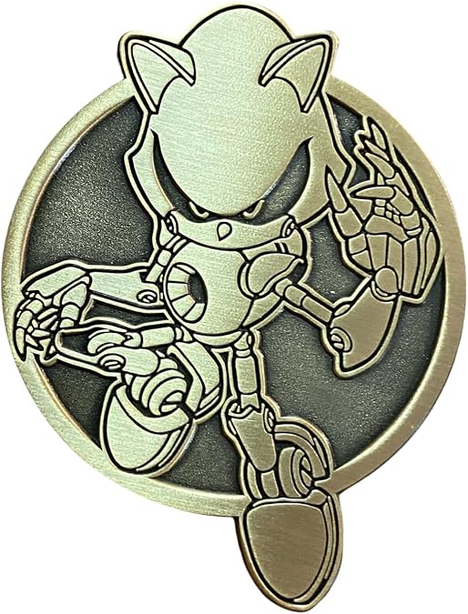 Zen Monkey Studios' Limited Edition Emblem: Metal Sonic Pin