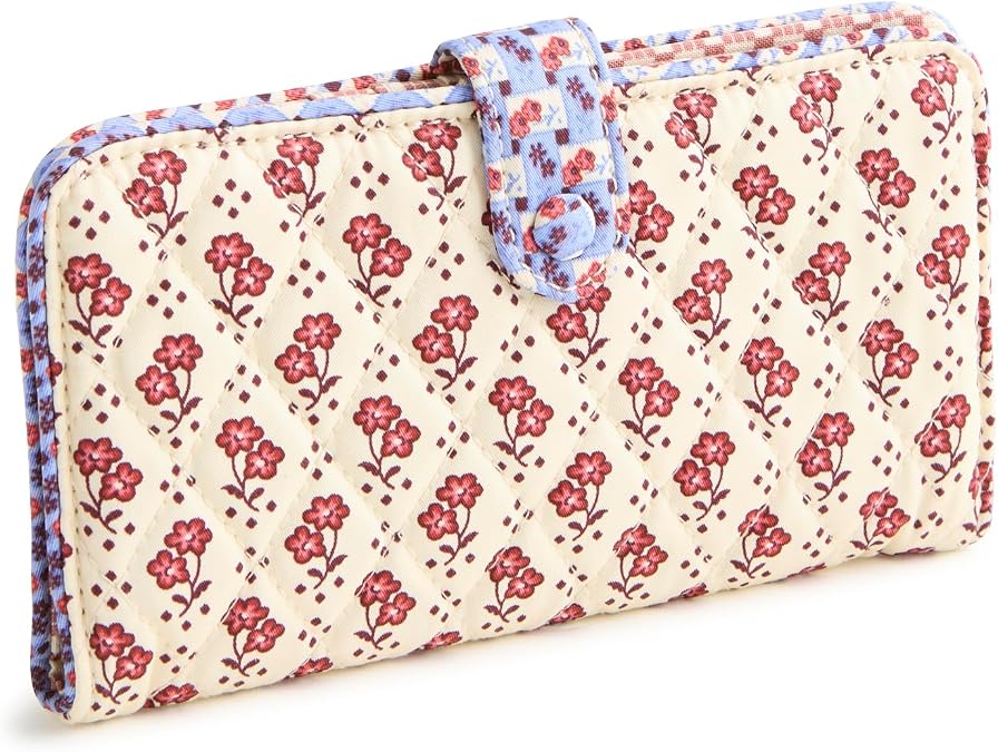 Vera Bradley Premium Cotton Tab Wallet